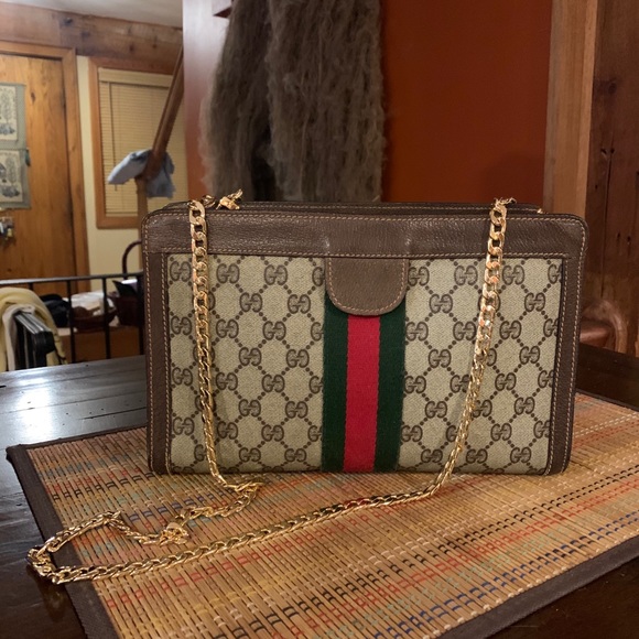 ‼️SOLD‼️GUCCI OPHIDIA Sherry Clutch 3WayEUC GORG🎁 - Picture 10 of 12